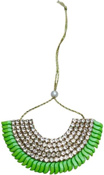 Firmus Designer necklace for laddu gopal Mata Rani other deities(Pack of 1)(Size-6) Deity Ornament