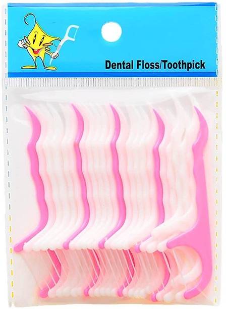 Zhunmun Plastic Dental Floss Tooth Pick for Teeth Cleaning Floss Tooth Pick Dental