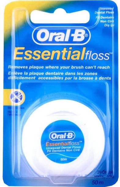 Oral B Essential Floss UnWaxed 50m