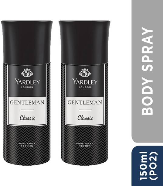 YARDELY LONDON Gentleman Classic With Woody Fougere Notes Body Deodorant Spray  -  For Men