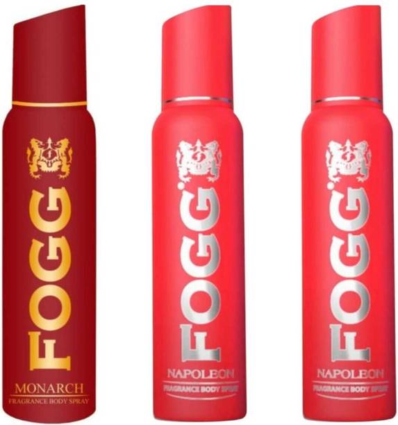 FOGG MONARCH 120ML & NAPOLEAN P. 120ML (PACK OF 2) Deodorant Spray  -  For Men & Women