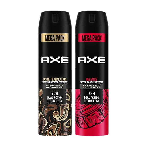 AXE Dark Temptation & Intense Deodorant Spray  -  For Men
