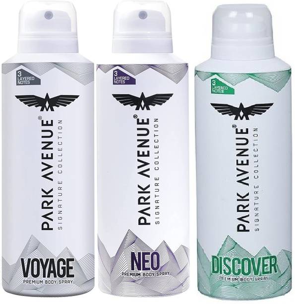 PARK AVENUE Voyage , Neo , Discover Pemium Body Spray, 150ml (Pac