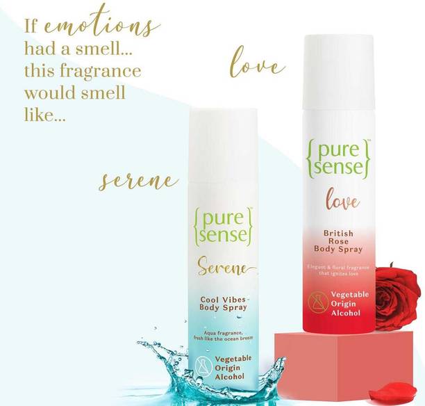 PureSense Serene Cool Vibes BODY SPRAY Body Spray  -  For Men & Women