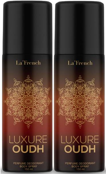 La French Luxure Oud Deodorant Spray Long Lasting Body Spray Deodorant Spray  -  For Men & Women