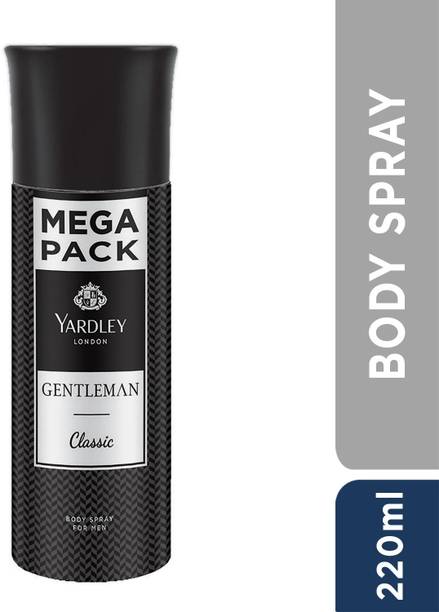 यार्डले लंडन by विप्रो जेंटलमैन क्लासिक लॉन्ग लास्टिंग मस्क्युलिन फ्रेग्रेन्स, डिओडोरेंट स्प्रे  -  पुरुषों के लिए