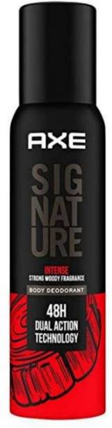AXE Signature Intense Strong Woody Fragrance, No Gas, 48H Technology Deodorant Spray  -  For Men