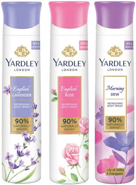 Yardley London Combo Set Deodorant Body Spray  -  For Women
