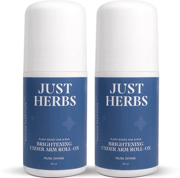 Just Herbs Long Lasting Body Spray Musk Divine Deodorant Spray - For Men (COMBO) Deodorant Roll-on  -  For Men & Women