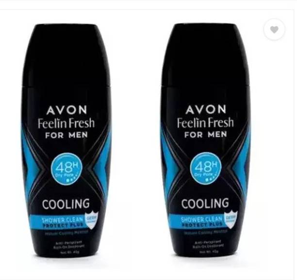 AVON feel in fresh roll on for man set of 2 Deodorant Roll-on  -  For Men