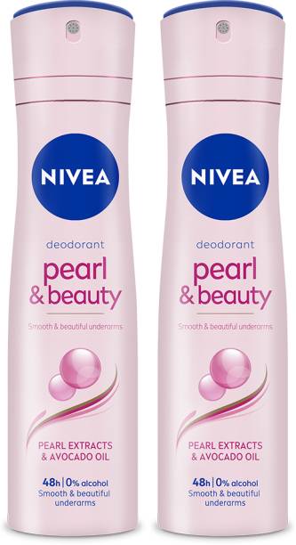 NIVEA Deodorant for women deo pearl and beauty deo for women deo nivia deo Body Spray  -  For Women