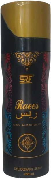 SRF 222 Raees Deodorant Spray  -  For Men & Women