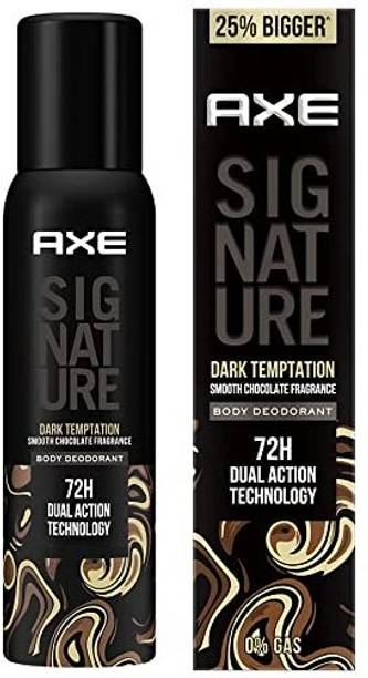 AXE SIGNATURE DARK TEMPTATION BODY DEODORANT 155 ML X (1 SET) Deodorant Spray  -  For Men & Women