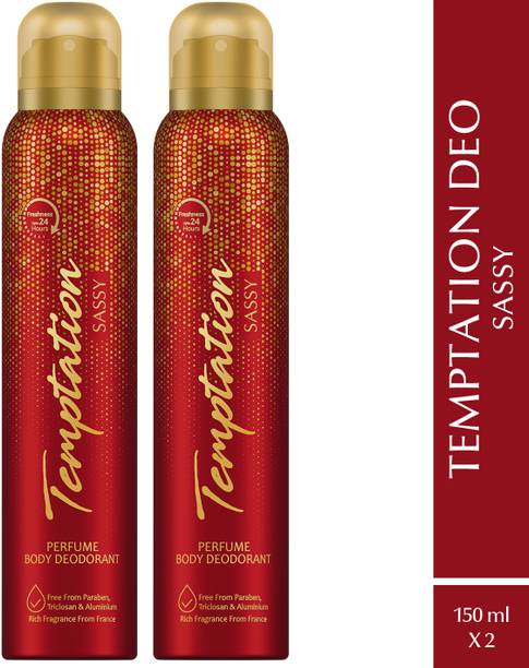 Envy Temptation Sassy Perfume Body Deodorant Spray  -  For Women