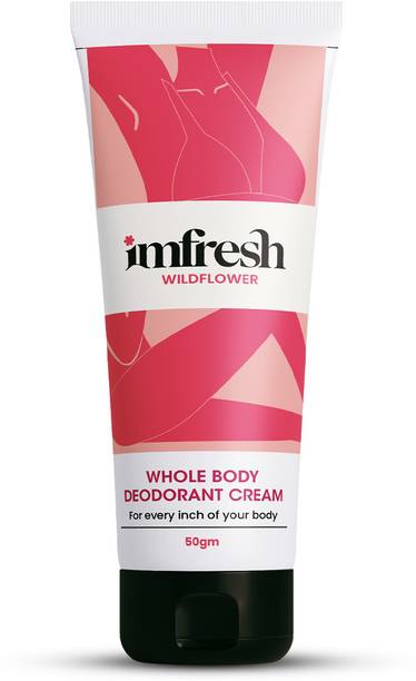 आई एम फ्रेश Wildflower Deodorant Cream for Long Lasting Fragrance |  -  महिलाओं के लिए