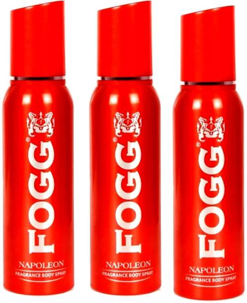 FOGG Napoleon Deodorant Combo Pack of 3 Deodorant Spray - For Men (360 ml) Deodorant Spray - For M