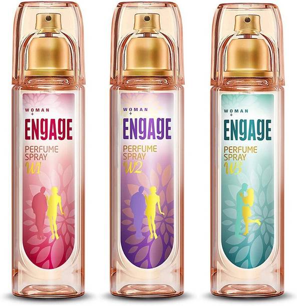 Engage Perfume W1, W2, W3 Perfume Body Spray  -  For Women