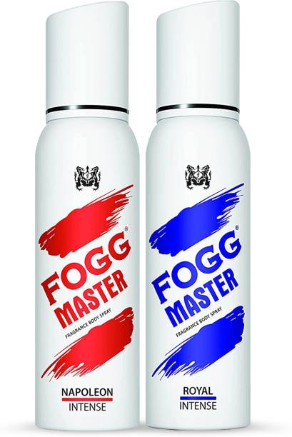 FOGG Master Royal & Napoleon Intense No Gas Body Spray  -  For Men