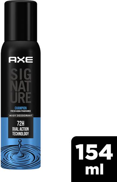 AXE Signature Champion Deodorant No Gas Body Perfume Deodorant Spray  -  For Men
