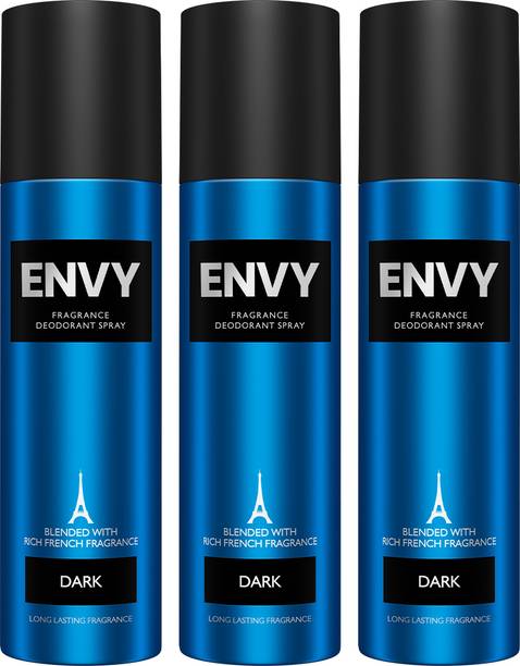 Envy Dark Long-Lasting Perfume Deodorant Spray  -  For Men