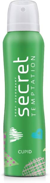 सीक्रेट टेम्पटेशन Cupid Body Deodorant for Women I Long-Lasting Fragrance | Safe on Skin |  -  महिलाओं के लिए