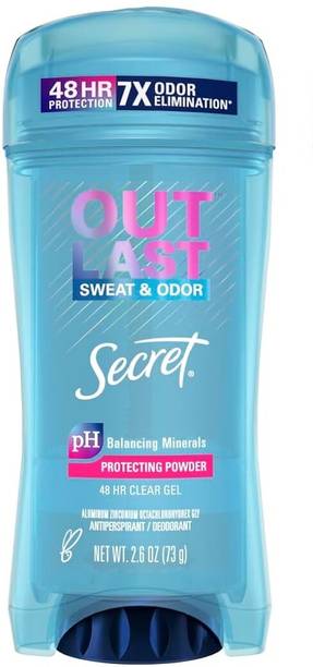 Secret Outlast Clear Gel Antiperspirant & Deodorant Protecting Powder Deodorant Stick  -  For Women