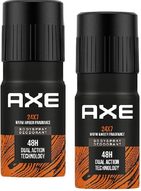 AXE RECHARGE 24X7 LONG LASTING DEODORANT 150 ML PACK OF 2 PCS Deodorant Spray  -  For Men
