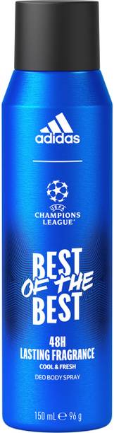 ADIDAS UEFA Best of the Best Deodorant Spray  -  For Men