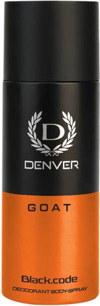 डेनवर GOAT Deodorant Body Spray For Men|Long Lasting Provides 24hour odor protection  -  पुरुषों के लिए