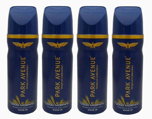 PARK AVENUE Good Morning Deodorant Combo Pack of 4 Deodorant Spray  -  For Men