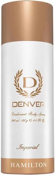 DENVER Hamilton Imperial Provides 24-hour odor protection Body Deodorant Spray  -  For Men