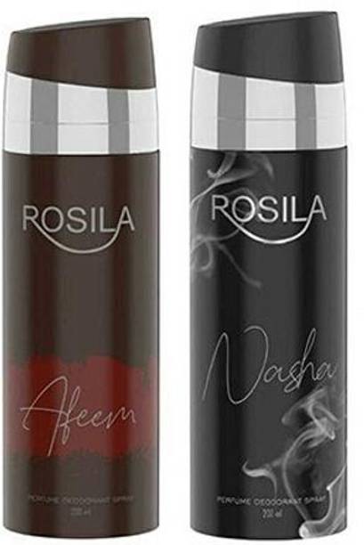 Rosila 200 (Nasha,Afeem) Deo Eau de Parfum  -  400 ml