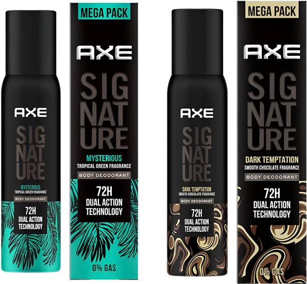 AXE Signature Mysterious and Dark Body Spray  -  For Men