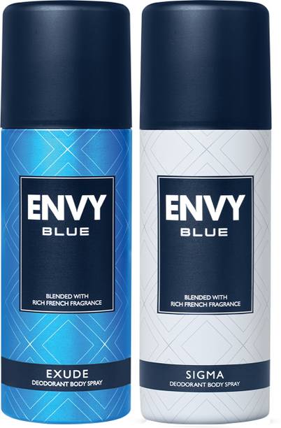 Envy Exude and Sigma Deo Body Spray  -  For Men