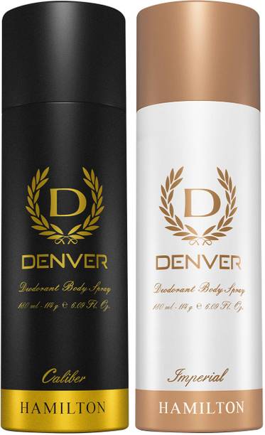 DENVER Caliber and Imperial Body Spray  -  For Men