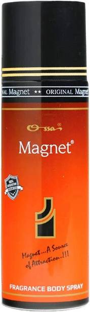 OSSA Magnet Body Spray 200ml Long Lasting Fragrance Ideal for Everyday Premium Deodorant Spray  -  For Men & Women