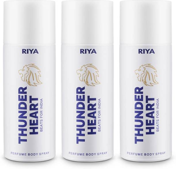 RIYA Thunderhert White Deodorant Spray  -  For Men & Women