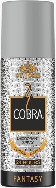 ST-JOHN Cobra Fantasy Deodorant for Men & Women, Limited Edition Vibrant & Long Lasting Deodorant Spray  -  For Men & Women