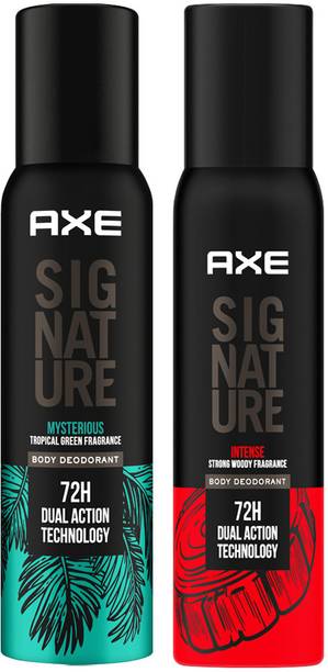 एक्स Signature Mysterious and Intense Deodorant No Gas Body Perfume  -  पुरुषों के लिए