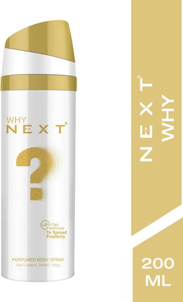 NEXT Luxury New Edition Why-Perfumed Body Spray|Long Lasting Fragrance| Deodorant Spray  -  For Men & Women