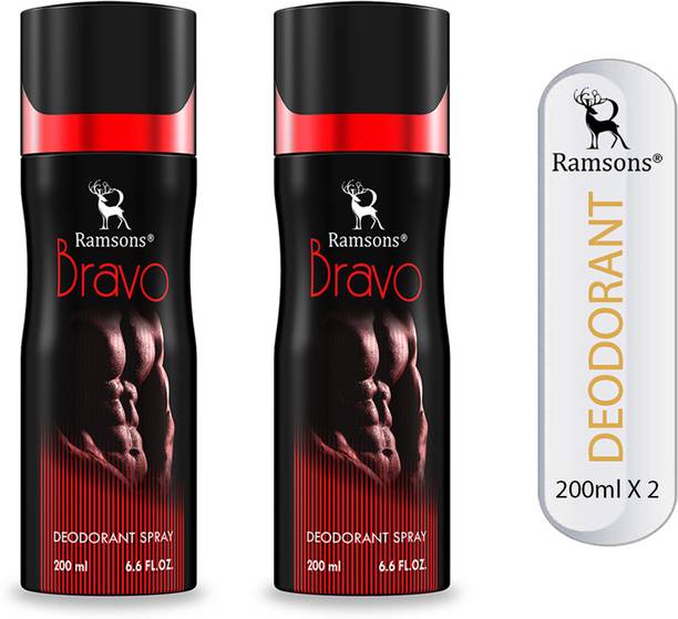 RAMSONS BRAVO. Deodorant Spray  -  For Men