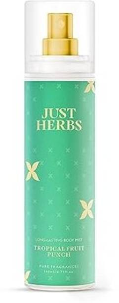 Just Herbs Long Lasting Tropical Fruit Punch Body Mist  -  For Men & Women