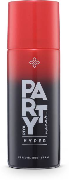 RIYA Party Wear Hyper Perfume (Long-Lasting Citrus Fougere Fragrance) Body Spray  -  For Men