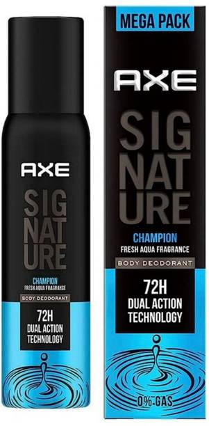 AXE Signature Champion No Gas Body Spray For Men Pack of 1 Deodorant Spray  -  For Men