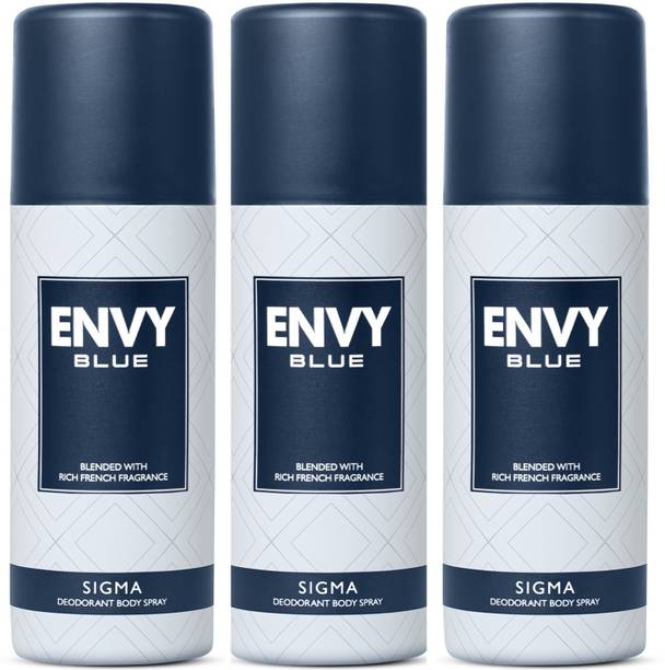 Envy Blue Sigma Deo Body Spray  -  For Men