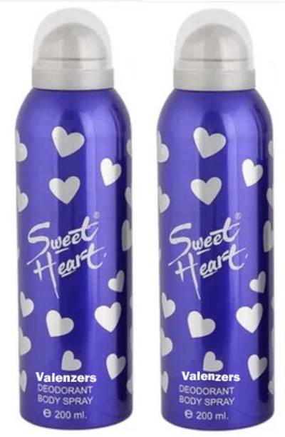 valenzers JBJ Exotic Sweet Heart Combo Deodorant Spray  -  For Men & Women