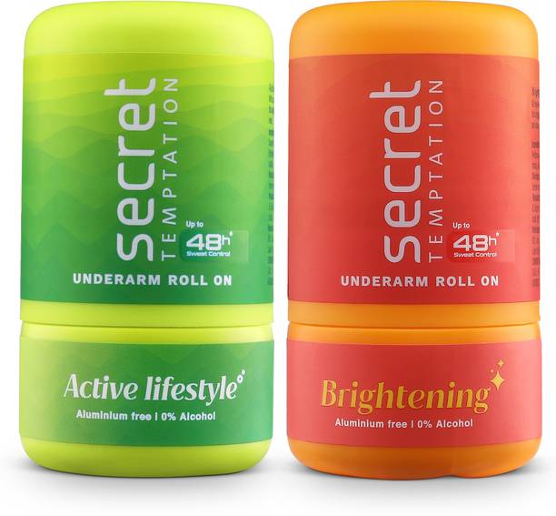 Secret Temptation Active Lifestyle and Brightening Deodorant Roll-on  -  For Women