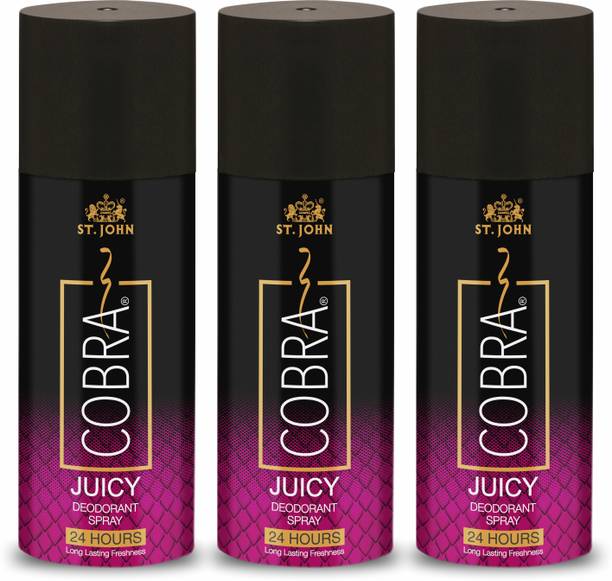 ST-JOHN Cobra Limited Edition Deo Juicy Deodorant Spray  -  For Men & Women