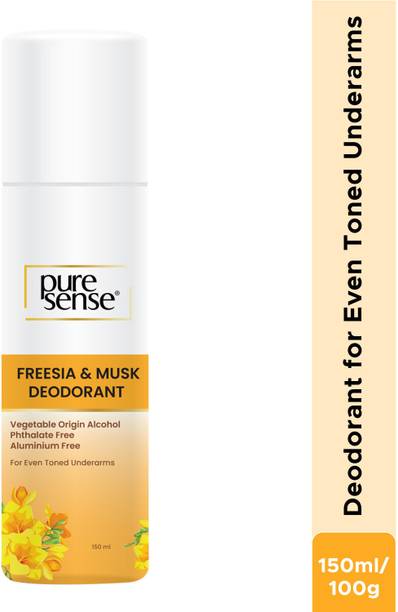 पुरेसेंस Freesia and Musk Whitening Deo with Glycolic Acid & Niacinamide Women's  -  महिलाओं के लिए