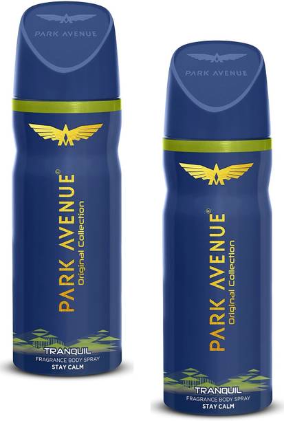 PARK AVENUE Tranquil Fragrance Body Spray 150ML pack of 2 Deodorant Spray  -  For Men